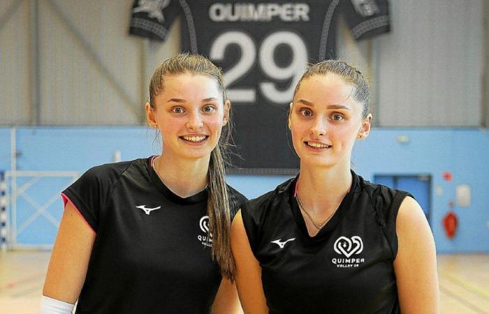 Con la contratación de las gemelas Mariia y Dariia Kaplanska, Quimper Volley da un doble golpe