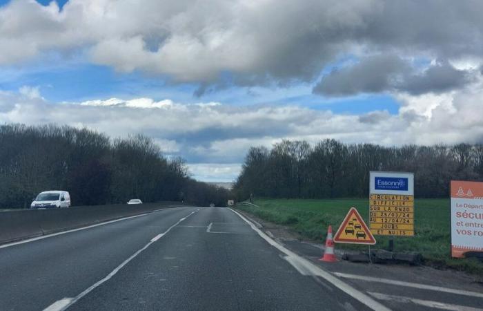 La RN20 cortada varias horas después de un accidente mortal cerca de Étréchy