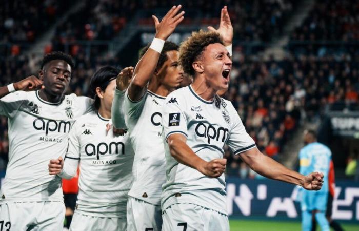 ¡Eficaz en Rennes, el AS Monaco gana y se convierte en líder único!