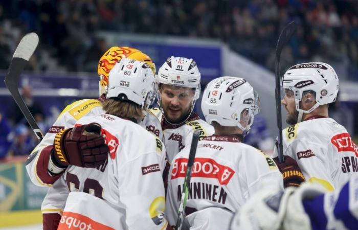 El Servette HC se va volando mientras Lausana pierde ante los Leones