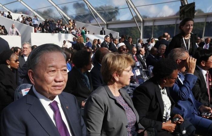 Líder vietnamita en la inauguración de la XIX Cumbre de la Francofonía en Francia