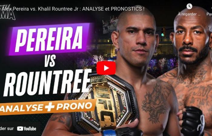 Mira la predicción de Conor McGregor para Alex Pereira vs. Khalil Rountree