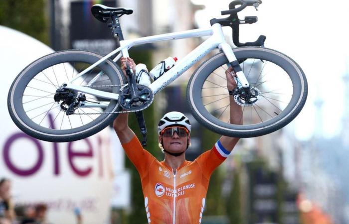 Mathieu Van der Poel destaca el gravel al convertirse en campeón mundial de la disciplina