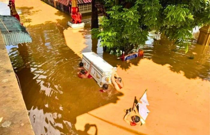 Persisten las inundaciones en 20 provincias de Tailandia