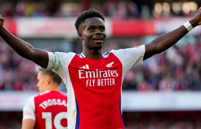 Bukayo Saka: Mikel Arteta del Arsenal elogia al jugador “increíble” por dar “otro paso adelante” cuando el Arsenal venció al Southampton