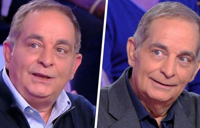 Muy delgado en “Face à Hanouna”, el presentador preocupa a los espectadores