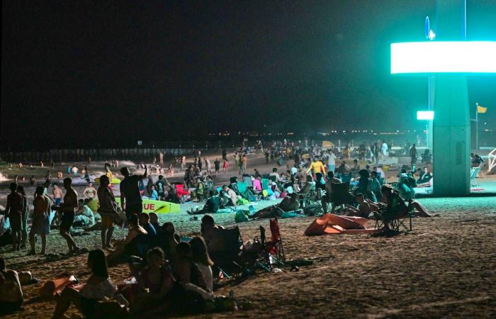 Ante el aumento de las temperaturas, vamos a la playa de noche