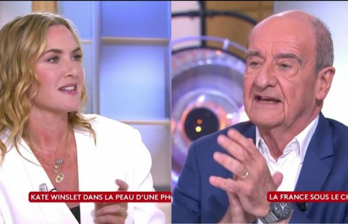 Atmósfera en C para ti… Kate Winslet reformula a Pierre Lescure