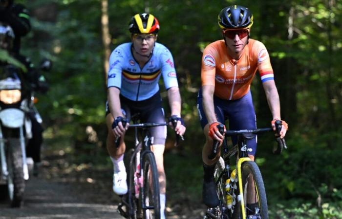 Gravel Worlds: Marianne Vos priva a Lotte Kopecky de su segundo título mundial en una semana