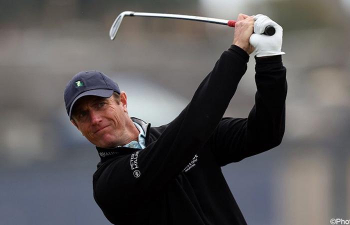 Nicolas Colsaerts está a punto de lograr la victoria en un campo de golf legendario en Escocia