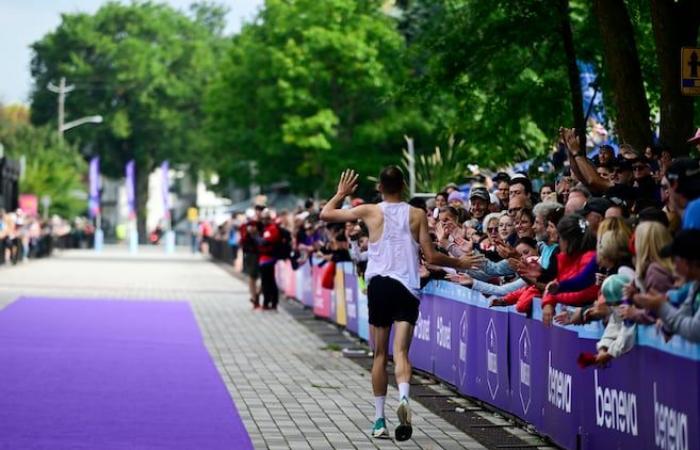 Un éxito en la 25ª maratón de Quebec a pesar de las molestias en la meta