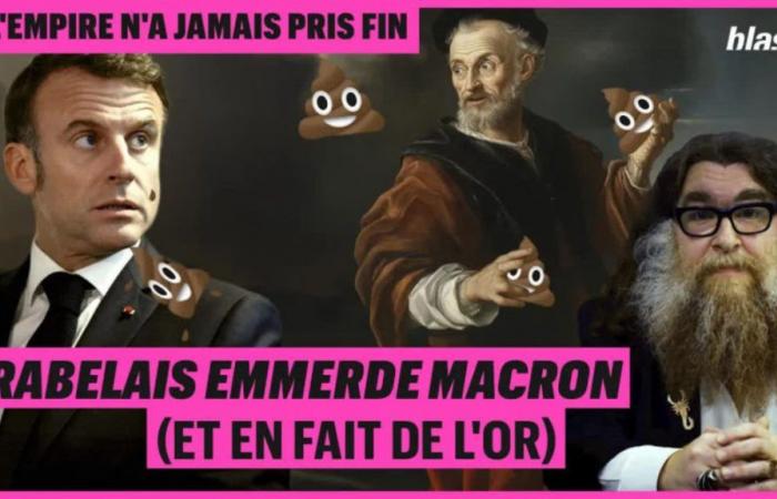 Rabelais cabrea a Macron (y gana oro)