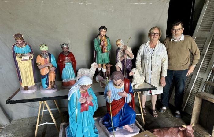 En Calvados, estos voluntarios restauran estatuas centenarias: un patrimonio salvado