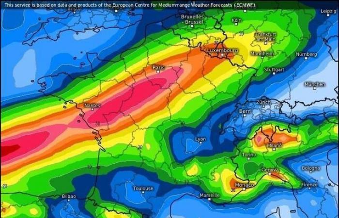 Ráfagas de 130 km/h, lluvias intensas: el ex huracán Kirk azotará Francia desde