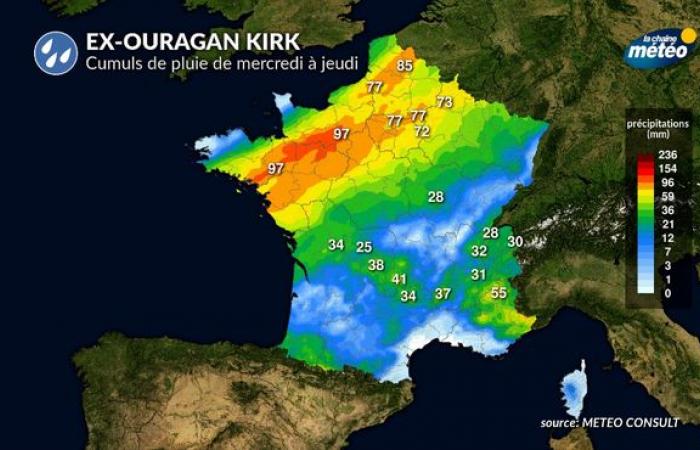 Huracán Kirk: ¿cuáles serán sus características al pasar sobre Francia?