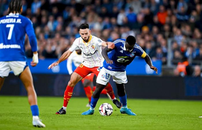 RC Estrasburgo Alsacia-RC Lens (2-2): rude bataille