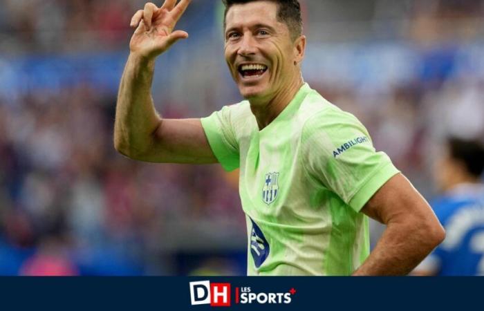 España: El Barça revive ante el Alavés con un hat-trick de Lewandowski