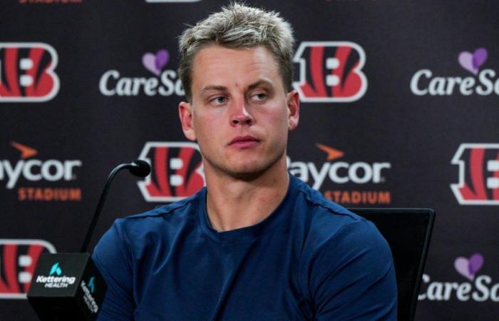 Los Bengals “no son un equipo digno de un campeonato”, lamenta Joe Burrow