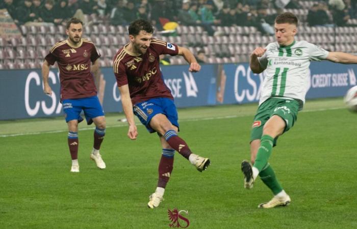 FC Saint-Gall – Servette FC (1-1): El Grenat pierde la oportunidad de tomar la delantera en el campeonato