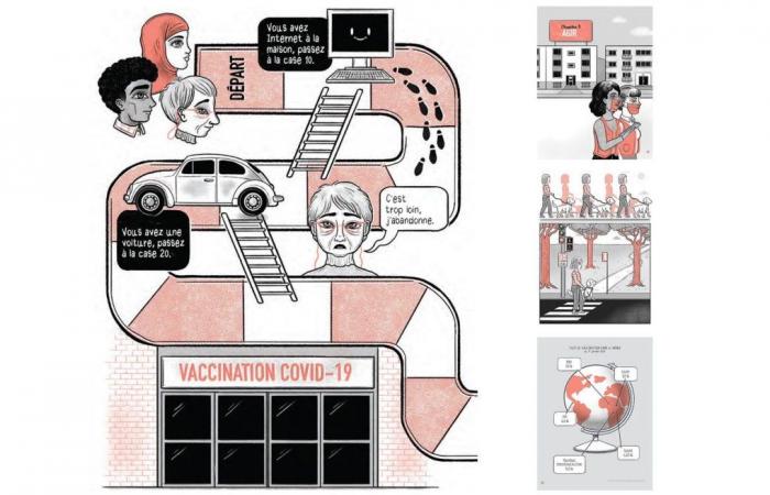 La historieta “Estas vacunas que (no) se hicieron” para no olvidar la pandemia del coronavirus