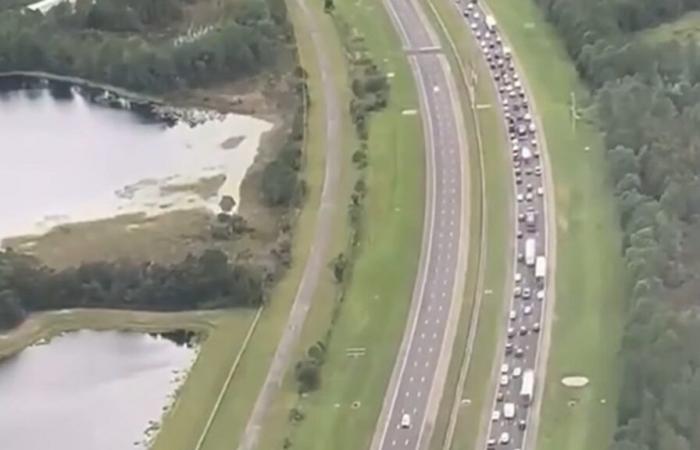 Impresionantes imágenes de evacuaciones y atascos en Florida