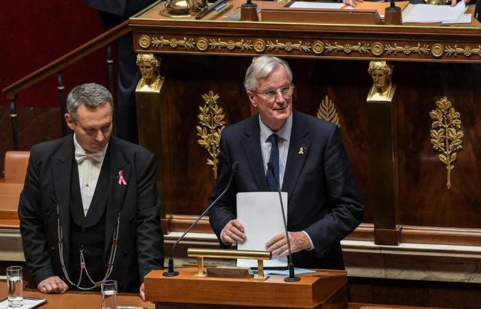 los resultados de la votación por partido, Barnier no se preocupa