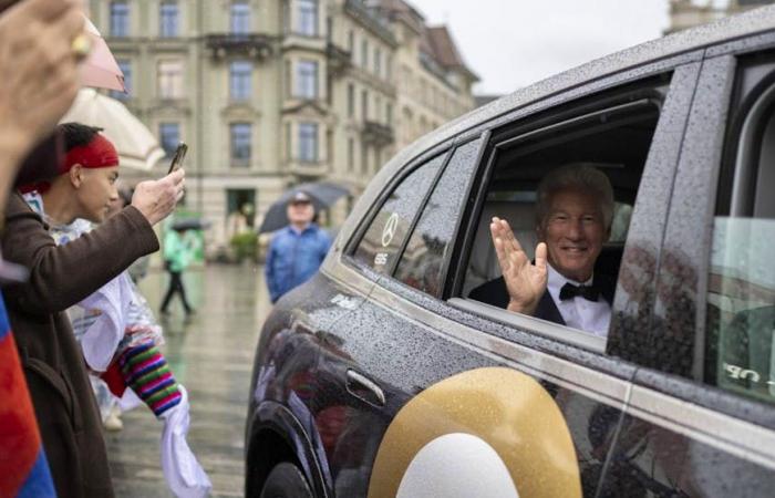 ZFF: Richard Gere recibido en Zúrich por cientos de fans