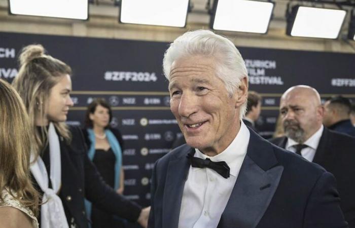 ZFF: Richard Gere recibido en Zúrich por cientos de fans