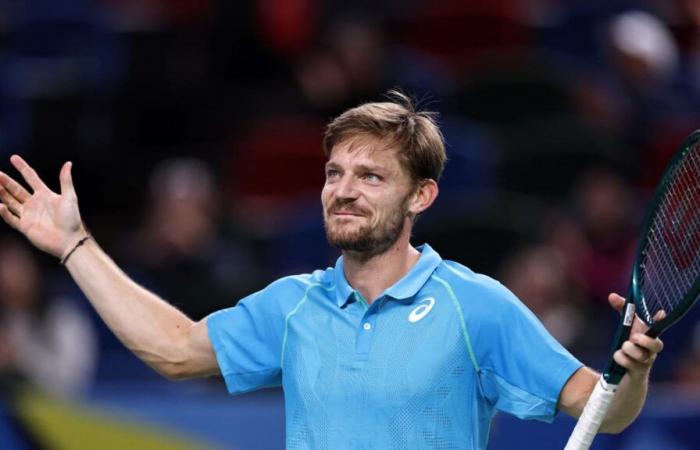 David Goffin nada de total felicidad: “Estoy muy orgulloso de lo que he hecho estos últimos meses, orgulloso de mi equipo, de mi mujer y de mi hija también”