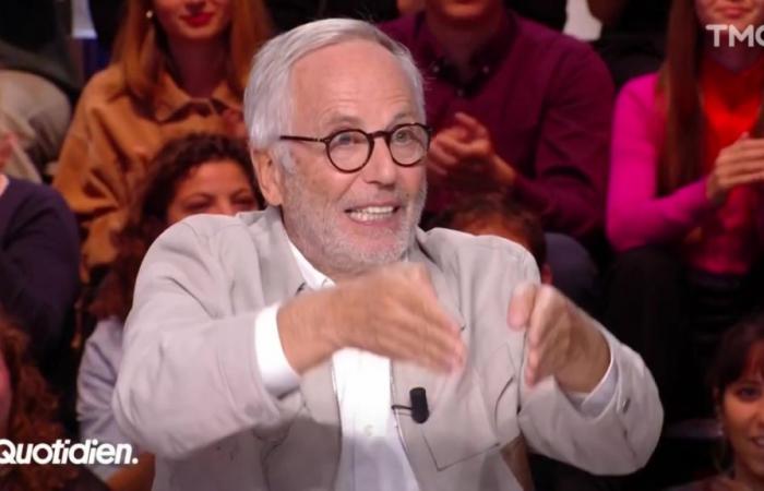 Libre en Quotidien, Fabrice Luchini sorprende a Yann Barthès