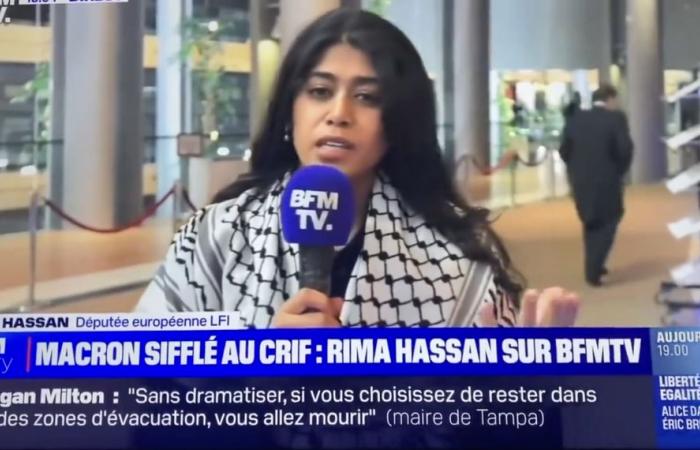 “Tendrán que rendir cuentas”: la eurodiputada Rima Hassan amenaza en directo a los periodistas de BFM TV