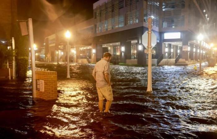 El huracán Milton toca tierra en Florida, Joe Biden acusa a Donald Trump de “socavar la confianza” de la población