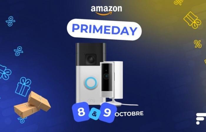 Amazon vende este pack Ring (timbre conectado + cámara) al -56% durante su Prime Day