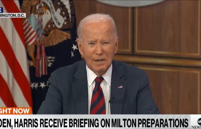 Joe Biden critica las mentiras de Donald Trump