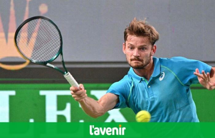 David Goffin logra una gran hazaña al eliminar al tercer mundial Alexander Zverev y se clasifica a cuartos de final en Shanghai