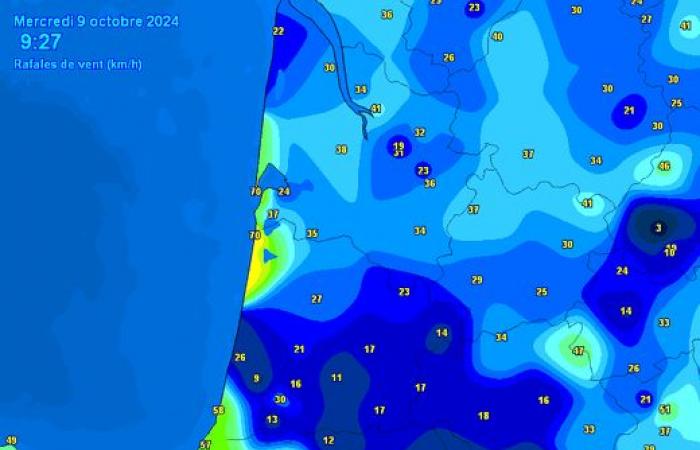 Tiempo: más de 20 grados esta mañana entre Tarbes y Lourdes… ¿la calma antes de la tormenta Kirk?