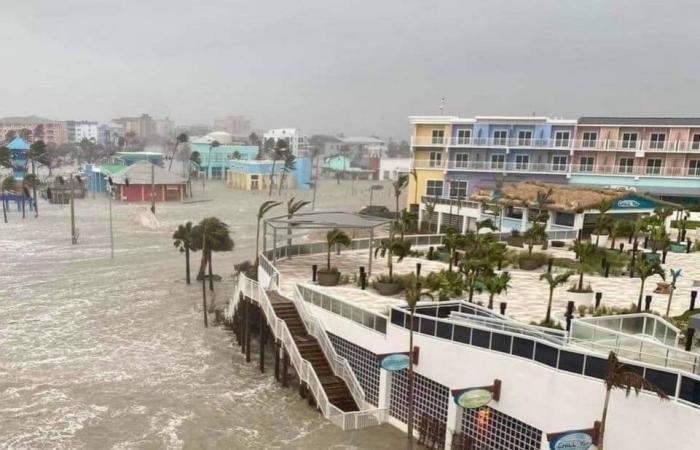 El huracán “Milton” llega a la costa de Florida y las autoridades estadounidenses esperan una gran destrucción