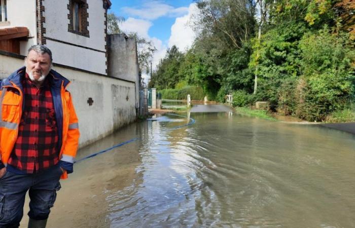 Inundaciones tras la tormenta Kirk en La Loupe: “fue impresionante”