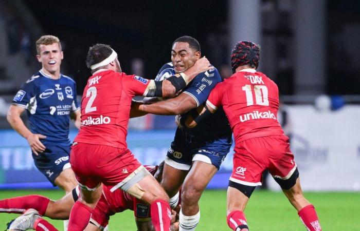 Pro D2 – Llevado por sus rematadores, Agen derrota a Dax en la apertura del sexto día