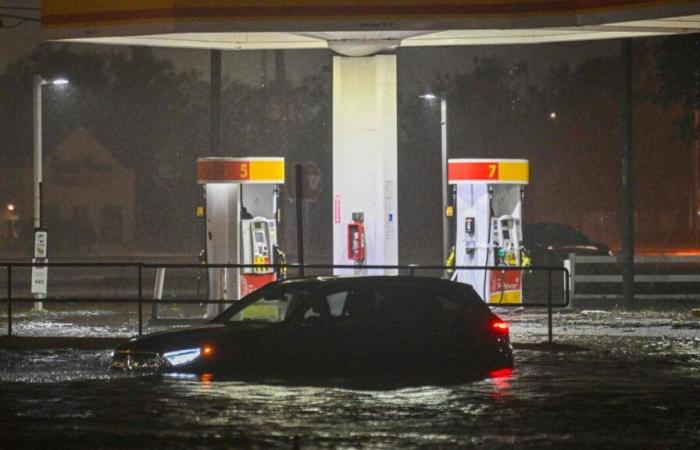 Las primeras imágenes impactantes de la tormenta en Estados Unidos