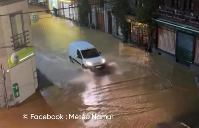 Depresión Kirk: fuertes lluvias en nuestro país, Couvin bajo el agua