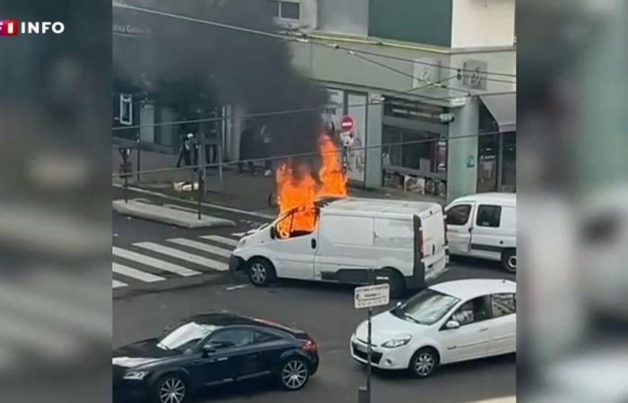 Un furgón blindado atacado a plena luz del día en el corazón de Grenoble.