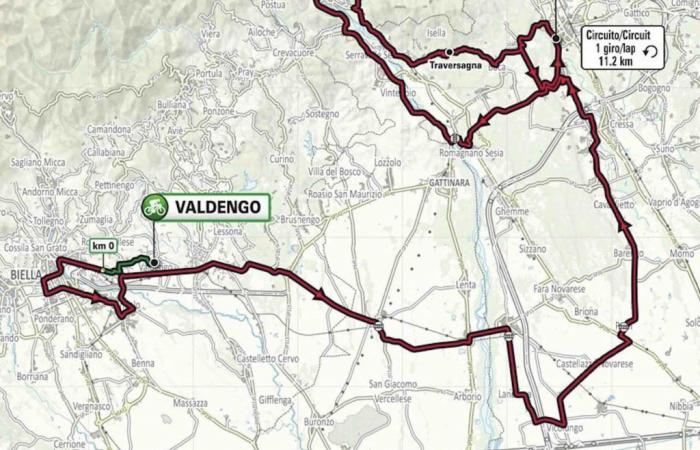 Tour del Piamonte 2024: recorrido detallado