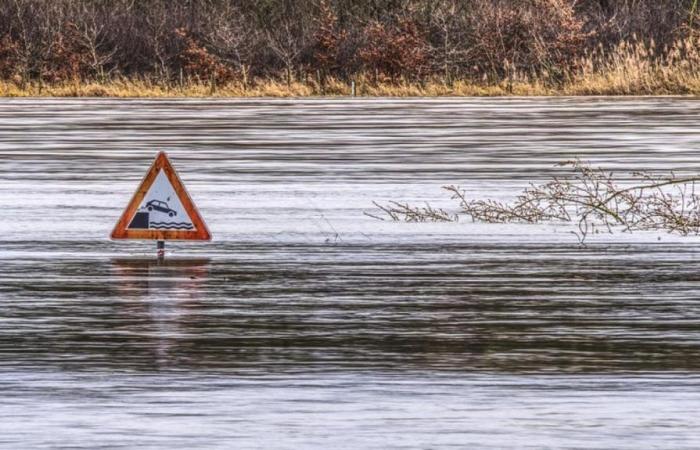 Inundaciones en Normandía. Tras el paso de la tormenta Kirk, estos ríos que corren el riesgo de desbordarse