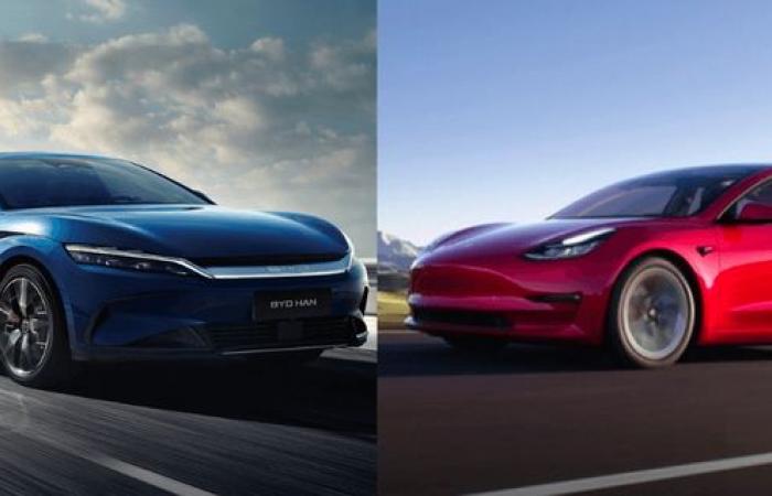 Tesla y BYD lideran la carrera por las ventas de vehículos eléctricos