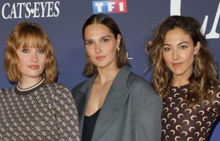 Camille Lou, Constance Labbé y Claire Romain se hacen cómplices con otras personalidades en el avance de Cat’s Eyes, la nueva serie de TF1 (FOTOS)