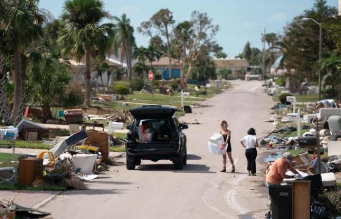 Florida conmocionada por el huracán Milton (fotos)