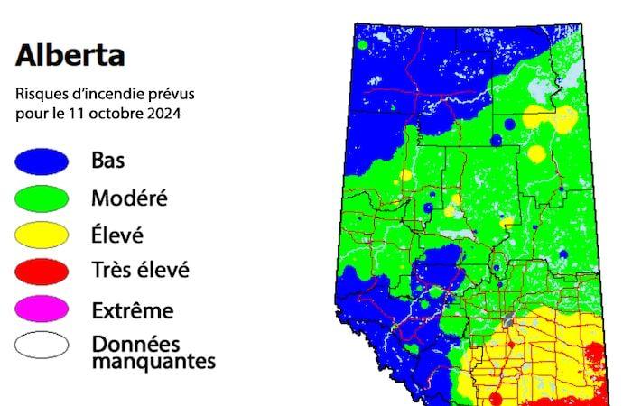 Persisten los peligros de incendios forestales en la región forestal de Calgary