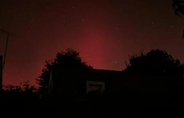 EN FOTOS. Rosas, rojos, verdes… El mágico espectáculo de la aurora boreal en Morbihan