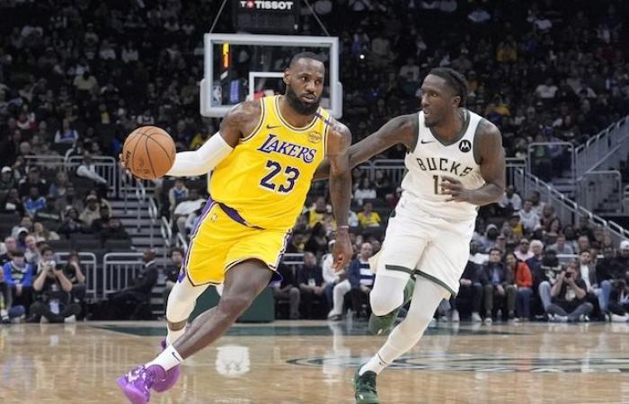 Los Lakers regresan para vencer a los Bucks y obtener la primera victoria de la pretemporada